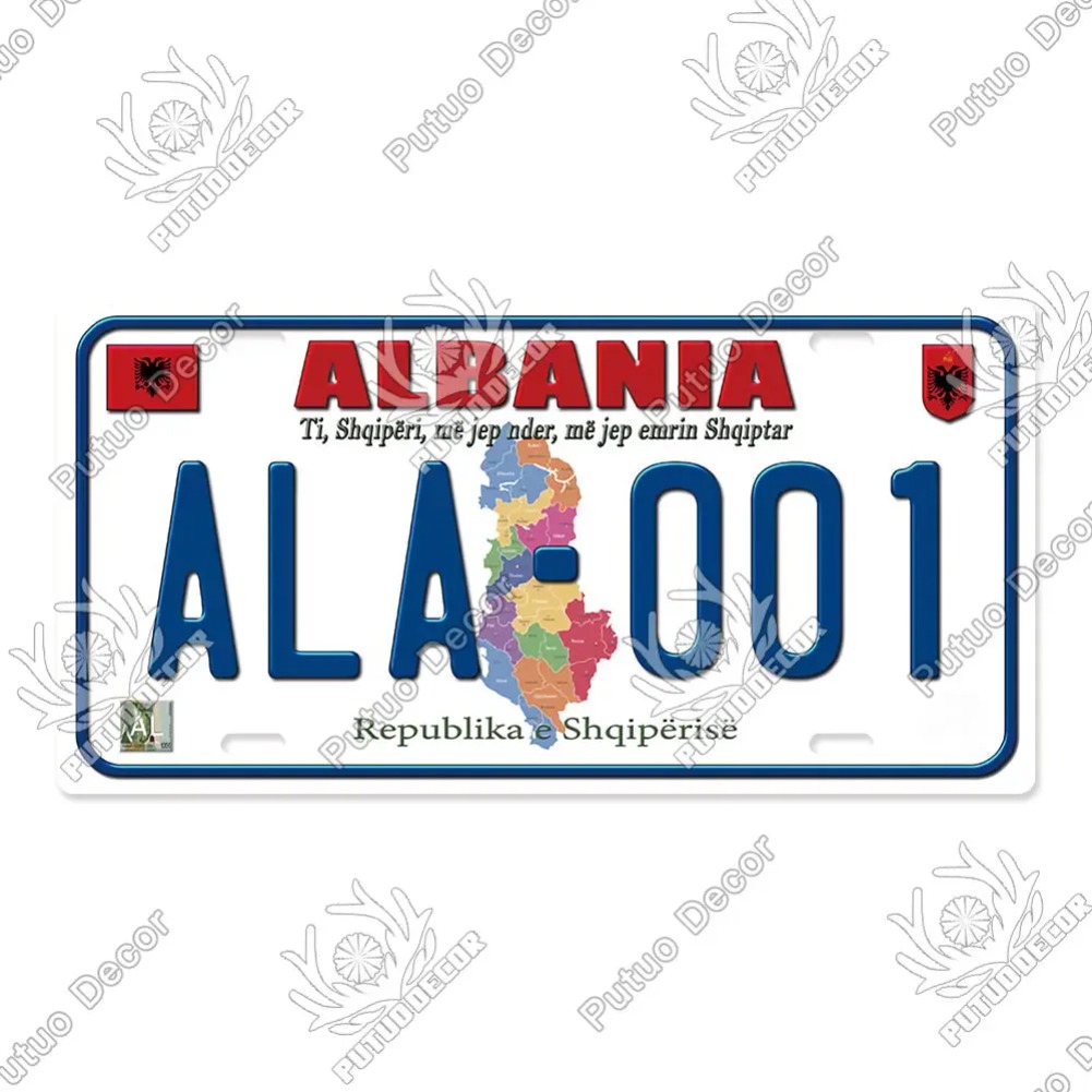 Plaque d'immatriculation pays  - Auto Repair Shop Signs avis et prix