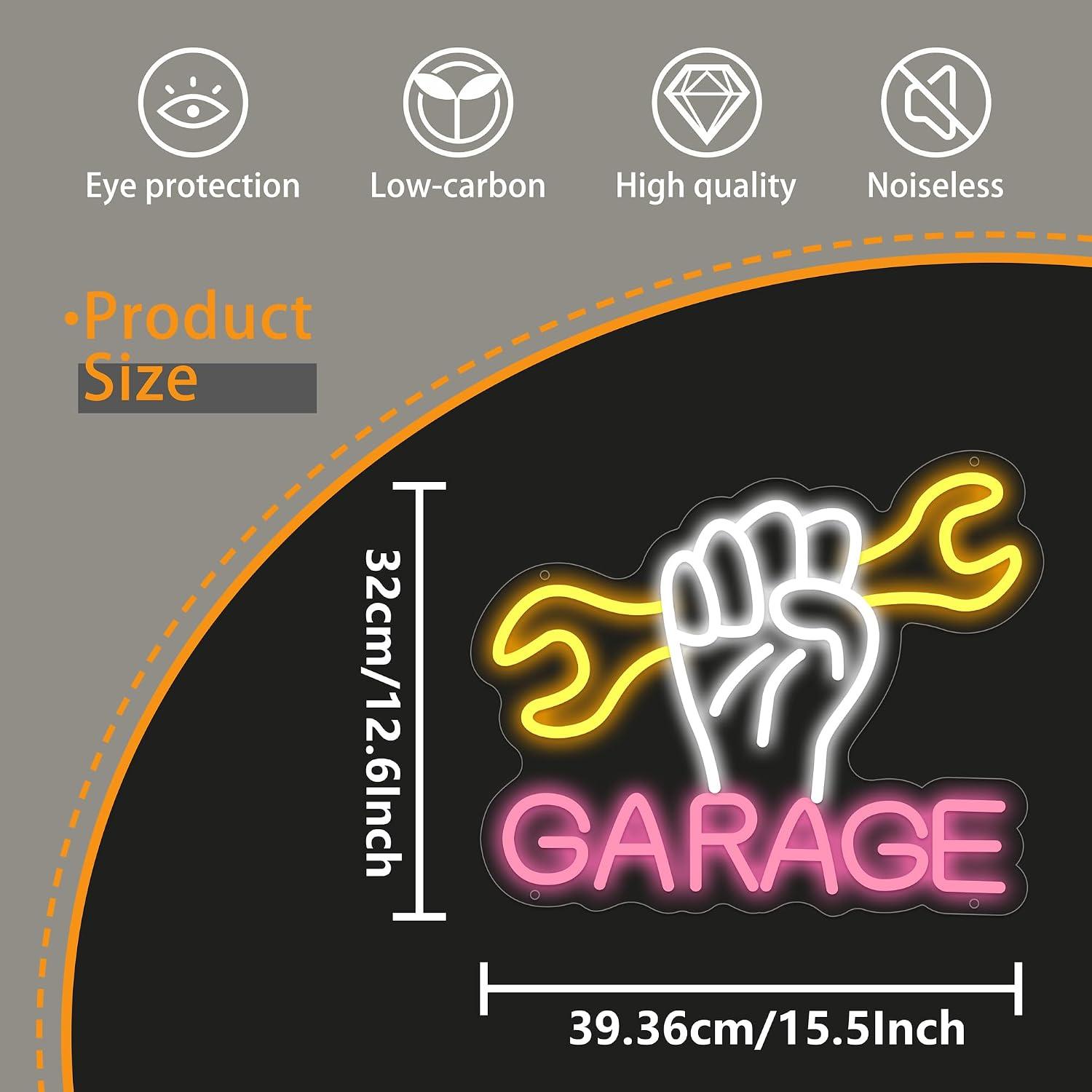 Enseigne néon LED pour garage, - Auto Repair Shop Signs avis et prix