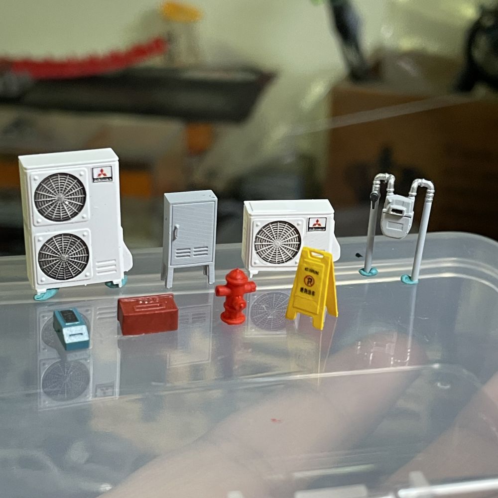 Diorama 1:64 climatiseur modèl - Auto Repair Shop Japan avis et prix